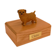 Norfolk Terrier, Standing Figurine Pet Cremation Urn - Funeral.com, Inc.