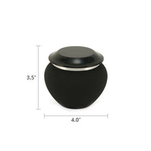 Onyx Aluminum Small Pet Cremation Urn - Funeral.com, Inc.
