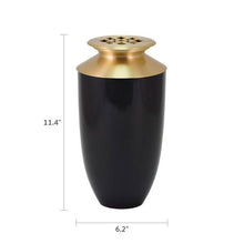Onyx Diamond Lid Bronze Scattering Adult Cremation Urn - Funeral.com, Inc.