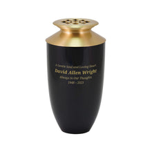 Onyx Diamond Lid Bronze Scattering Adult Cremation Urn - Funeral.com, Inc.