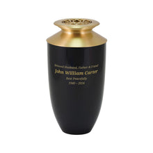 Onyx Lotus Lid Bronze Scattering Adult Cremation Urn - Funeral.com, Inc.