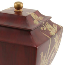 Orchid Burgundy Adult Cremation Urn - Funeral.com, Inc.