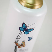 Pearl Brass Butterfly Artwork Adult Cremation Urn - Funeral.com, Inc.