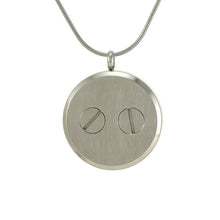 Pewter Companion Round Hinged Tree, Stainless Steel Cremation Necklace - Funeral.com, Inc.