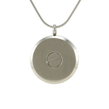 Pewter Hinged, Cat Silhouette w/ Two Inserts Cremation Necklace - Funeral.com, Inc.