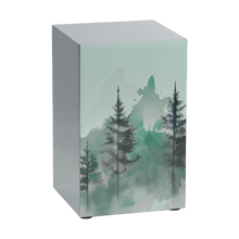 Pewter Stainless Steel Tranquil Forest Adult Cremation Urn - Funeral.com, Inc.