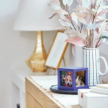 Purple Photo Cube Medium Pet Cremation Urn - Funeral.com, Inc.