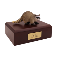 Raccoon, Standing Figurine Pet Cremation Urn - Funeral.com, Inc.