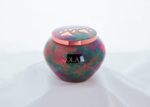Raku Paw Print Jar Pet Cremation Urn - Funeral.com, Inc.