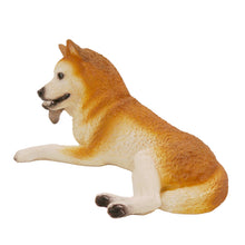 Red and White Husky, Chewing Stick Figurine Pet Cremation Urn - Funeral.com, Inc.