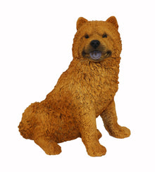 Red Chow Chow, Sitting Figurine Pet Cremation Urn - Funeral.com, Inc.