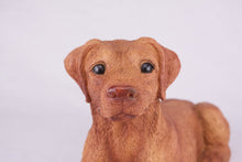 Red Coat Doberman Pinscher with Ears Down Figurine Extra Large Pet Urn - Funeral.com, Inc.