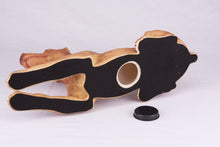 Red Coat Doberman Pinscher with Ears Up Figurine Extra Large Pet Urn - Funeral.com, Inc.