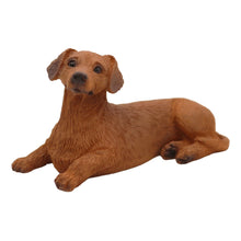 Red Dachshund, Lying Down Figurine Pet Cremation Urn - Funeral.com, Inc.