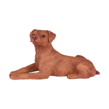 Red Miniature Pinscher with Ears Down Figurine Extra Large Pet Urn - Funeral.com, Inc.