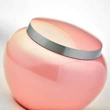 Round Pink Brass Small Pet Cremation Urn - Funeral.com, Inc.