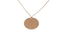 Round Wood Pendant with Rose Design - Funeral.com, Inc.