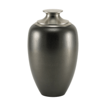 Rounded Brass with Pewter Lid Adult Cremation Urn - Funeral.com, Inc.