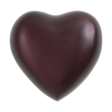 Ruby Red Aluminum Heart Keepsake Urn - Funeral.com, Inc.