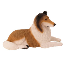 Sable Collie, Lying Down Figurine Pet Cremation Urn - Funeral.com, Inc.