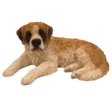 Saint Bernard, Lying Down Figurine Pet Cremation Urn - Funeral.com, Inc.