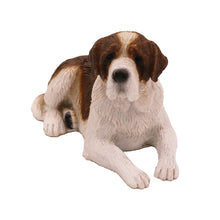 Saint Bernard, Resting Figurine Pet Cremation Urn - Funeral.com, Inc.