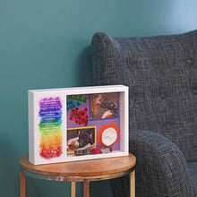 Shadow Box Urn for Large Pet Ashes & Memento with Rainbow Bridge - Funeral.com, Inc.