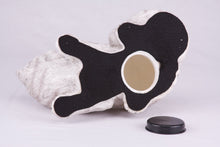 Silver & White Coat Shorthair Cat Figurine Pet Urn - Funeral.com, Inc.