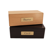 Simply Oak & Simply Walnut Pet Cremation Urn - Funeral.com, Inc.