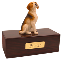Simply Series Beagle, Sitting Figurine Pet Cremation Urn - Funeral.com, Inc.
