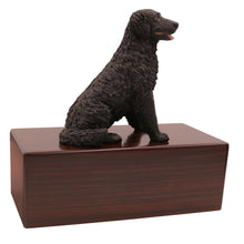 Simply Series Black Longhaired Labrador, Sitting Figurine Pet Cremation Urn - Funeral.com, Inc.