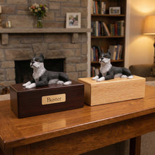 Simply Series Boston Terrier, Lying Down Figurine Pet Cremation Urn - Funeral.com, Inc.