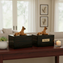 Simply Series Boxer, Ears Up Figurine Pet Cremation Urn - Funeral.com, Inc.