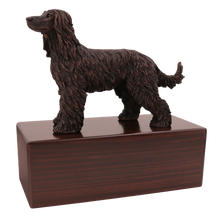 Simply Series Bronze Afghan Hound, Standing Figurine Pet Cremation Urn - Funeral.com, Inc.