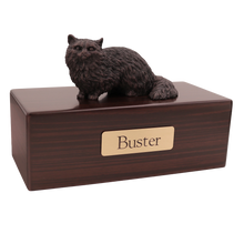 Simply Series Bronze Angora Cat, Standing Figurine Pet Cremation Urn - Funeral.com, Inc.