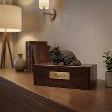 Simply Series Bronze Angora Cat, Standing Figurine Pet Cremation Urn - Funeral.com, Inc.