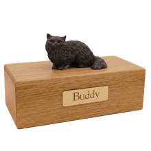 Simply Series Bronze Angora Cat, Standing Figurine Pet Cremation Urn - Funeral.com, Inc.