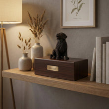 Simply Series Bronze Bernese Mountain, Sitting Figurine Pet Cremation Urn - Funeral.com, Inc.