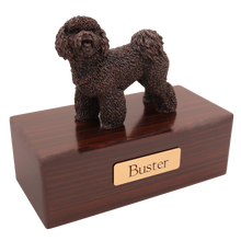 Simply Series Bronze Bichon Frise, Standing Figurine Pet Cremation Urn - Funeral.com, Inc.