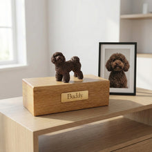 Simply Series Bronze Bichon Frise, Standing Figurine Pet Cremation Urn - Funeral.com, Inc.