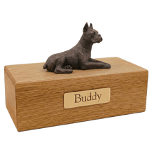 Simply Series Bronze Boxer, Ears Up Figurine Pet Cremation Urn - Funeral.com, Inc.