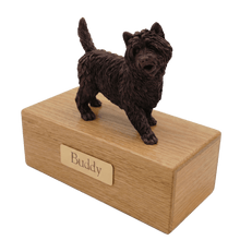 Simply Series Bronze Cairn Terrier, Standing Figurine Pet Cremation Urn - Funeral.com, Inc.