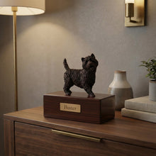 Simply Series Bronze Cairn Terrier, Standing Figurine Pet Cremation Urn - Funeral.com, Inc.