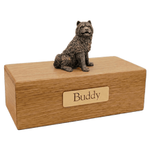 Simply Series Bronze Chow Chow, Sitting Figurine Pet Cremation Urn - Funeral.com, Inc.
