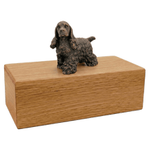 Simply Series Bronze Cocker Spaniel, Walking Figurine Pet Cremation Urn - Funeral.com, Inc.