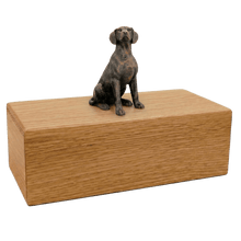 Simply Series Bronze Dalmatian, Sitting Figurine Pet Cremation Urn - Funeral.com, Inc.