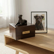 Simply Series Bronze Doberman, Ears Down Figurine Pet Cremation Urn - Funeral.com, Inc.