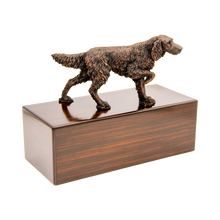 Simply Series Bronze English Setter, Walking Figurine Pet Cremation Urn - Funeral.com, Inc.