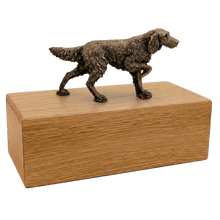Simply Series Bronze English Setter, Walking Figurine Pet Cremation Urn - Funeral.com, Inc.