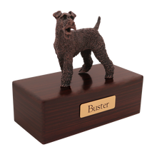 Simply Series Bronze Fox Terrier, Standing Figurine Pet Cremation Urn - Funeral.com, Inc.